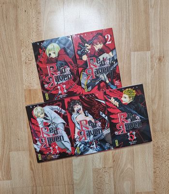 Lot de 5 Red Raven - Kana