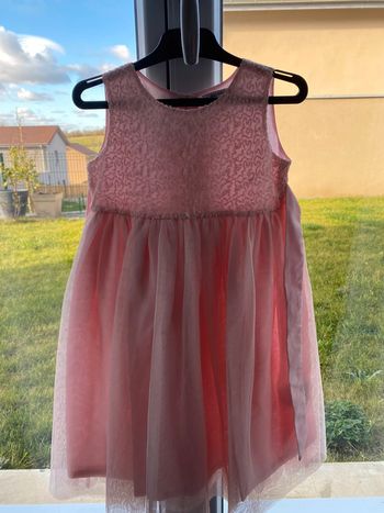 Robe fille 5 ans rose Galerie Lafayette