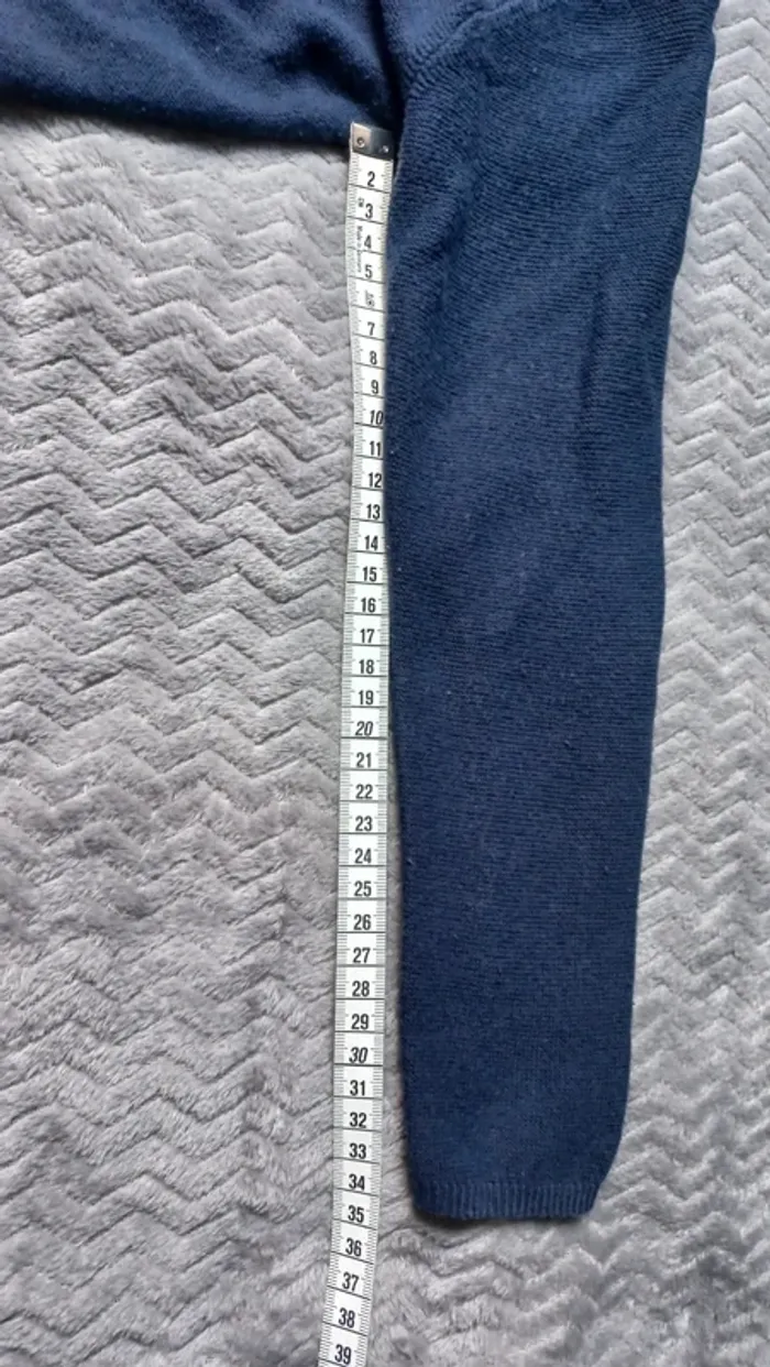 Gilet bleu marine okaïdi t6 - photo numéro 5