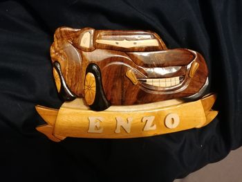 Plaque de porte cars