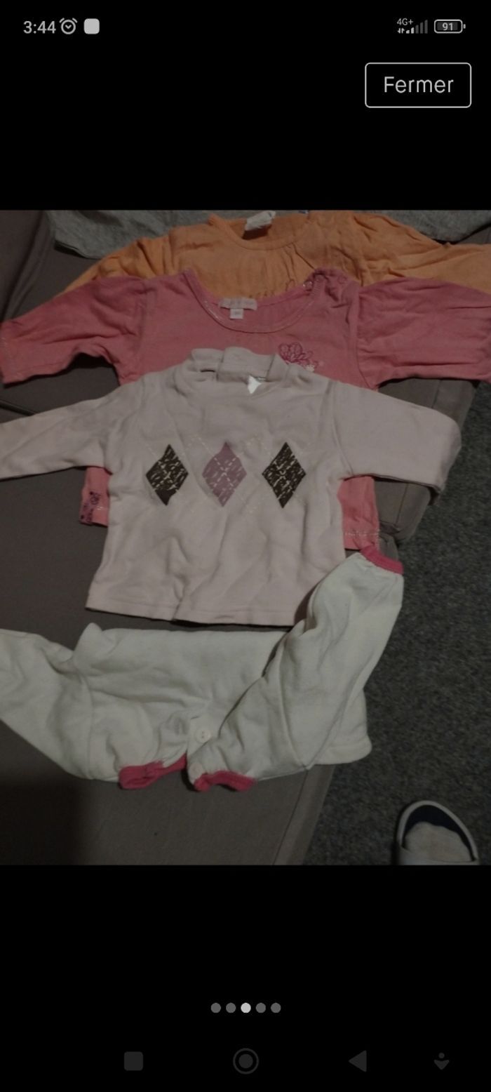 7 t-shirts bébé fille - photo numéro 3