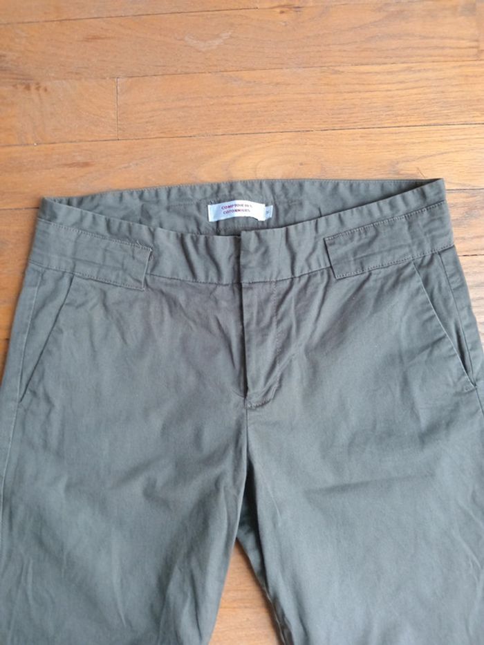 Pantalon femme droit Comptoir des Cotonniers taille 36 - photo numéro 2