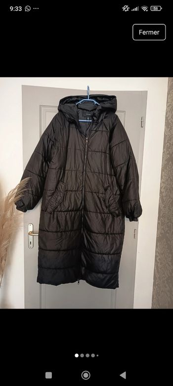 Doudoune longue femme