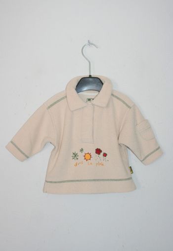 Polaire beige 6m