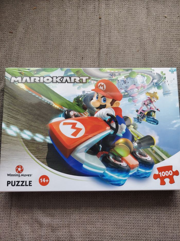 Puzzle Mario kart 1000 pièces neuf sous blister