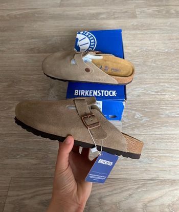 Birkenstock Boston taupe 