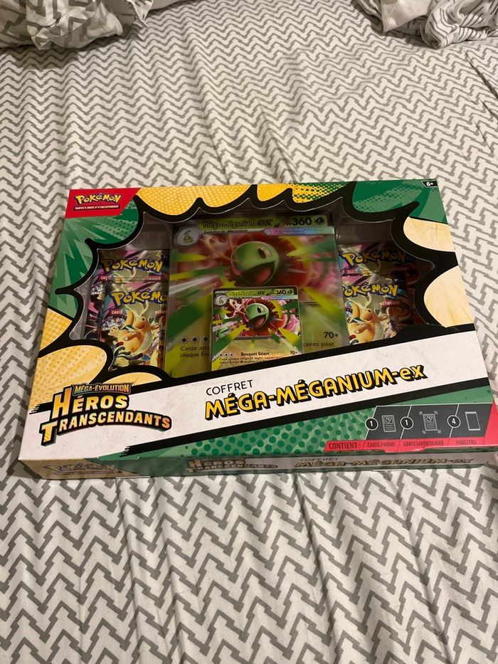 Coffret Mega meganium ME2.5 Héros Transcendants Pokémon