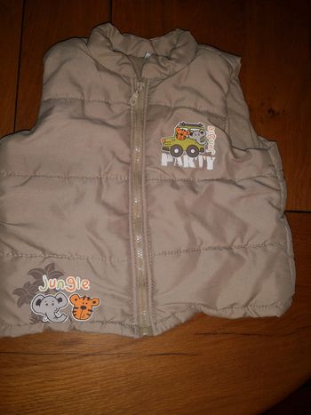 Veste sans manches 24 mois garçon