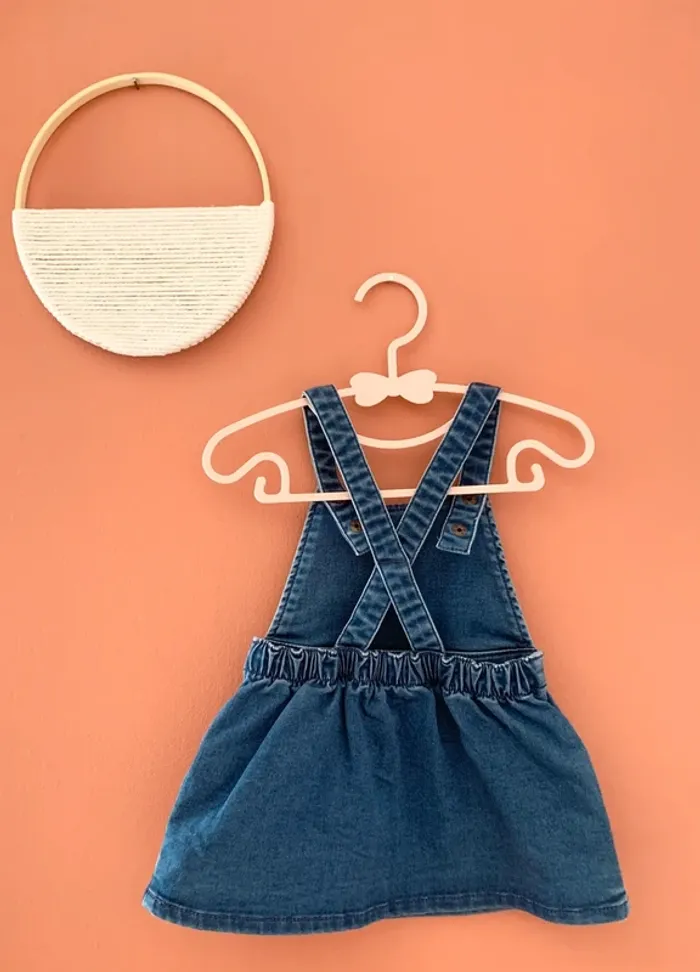 👗 Robe salopette en jean – Extenso – 9 mois (74 cm) - photo numéro 2