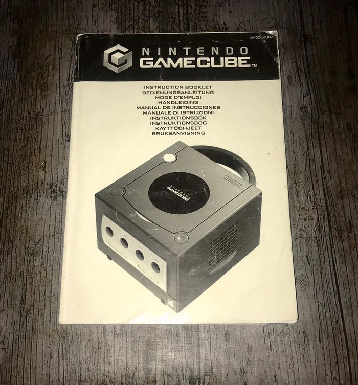 Notice Console Nintendo Gamecube Seule
