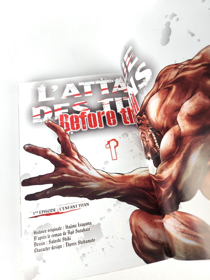 Manga L'Attaque Des Titans Before the Fall Tome 1 FR - photo numéro 5