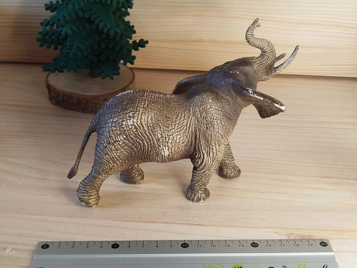 Schleich éléphant d'Afrique Figurine Animal de la savane - photo numéro 5