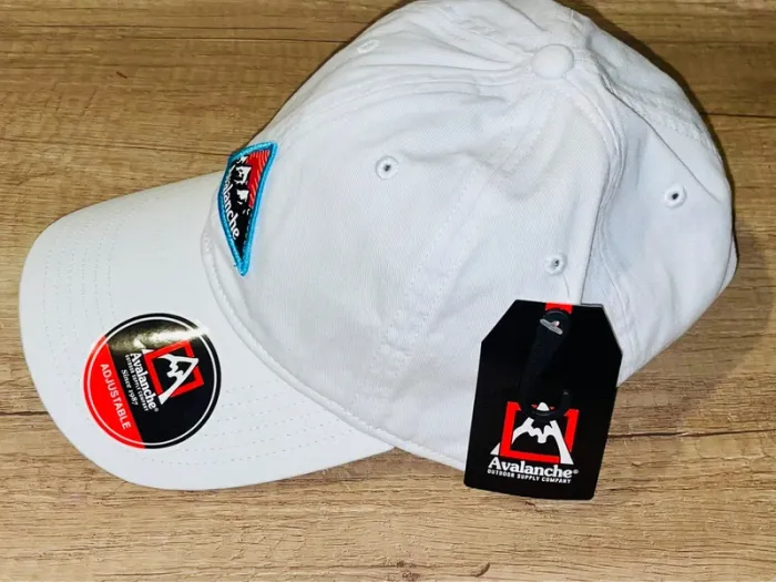Casquette blanche Avalanche réglable - photo numéro 3