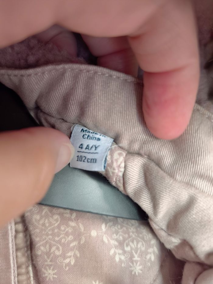 🌸 Manteau à capuche - Okaïdi - 4 ans 🌸 - photo numéro 9