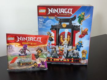 Lot LEGO Ninjago - Collection des personnages Ninjas (71866) + Polybag Le centre d’entraînement pour
