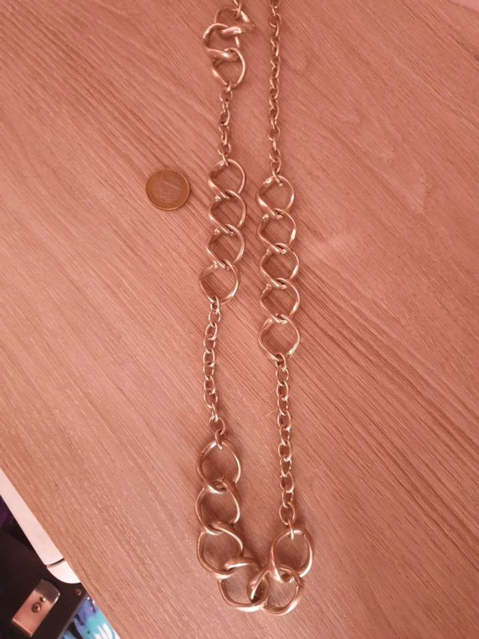 Sublime long sautoir chaine vintage - photo numéro 2