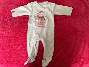 Pyjama velours Noukies 9 mois - 74 cm