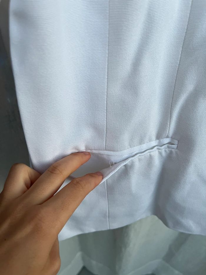 Veste blazer blanc - photo numéro 6