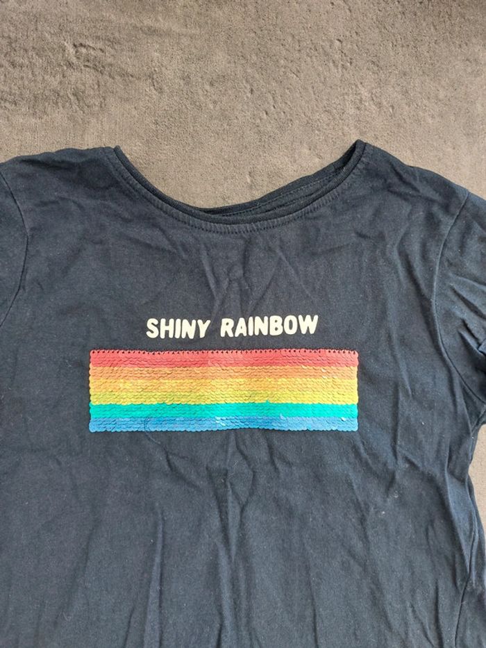 T-shirt manche courte fille 💯% coton - photo numéro 2