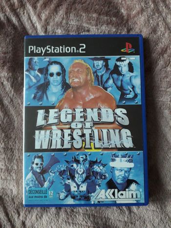 Jeu PS2 legend of wrestling