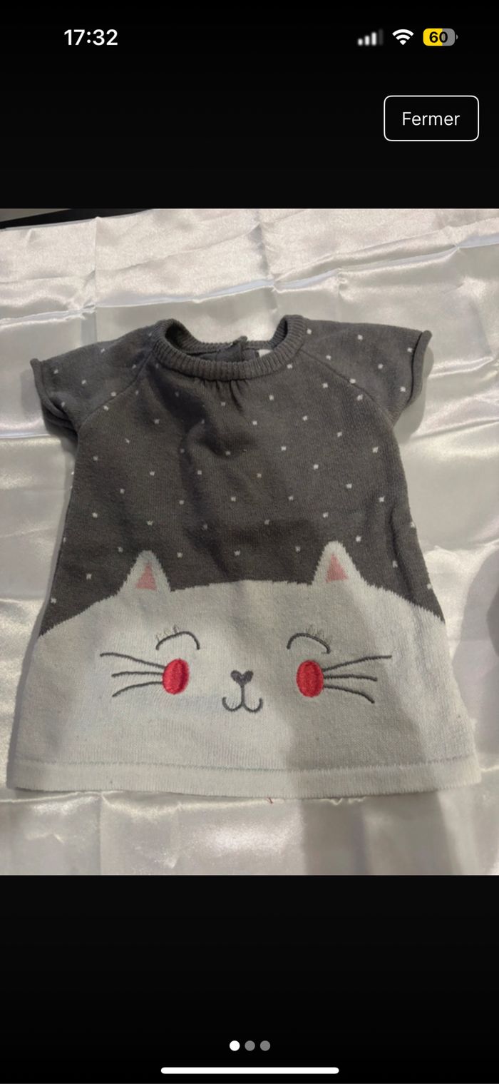 Robe pull bébé