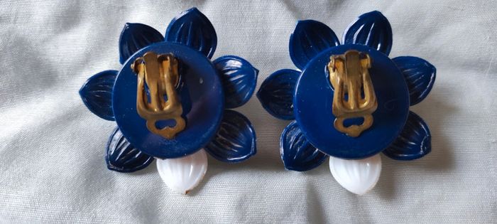 Boucles d'oreilles vintage printemps - photo numéro 8