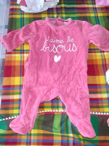 Lot de 12 pyjamas velours