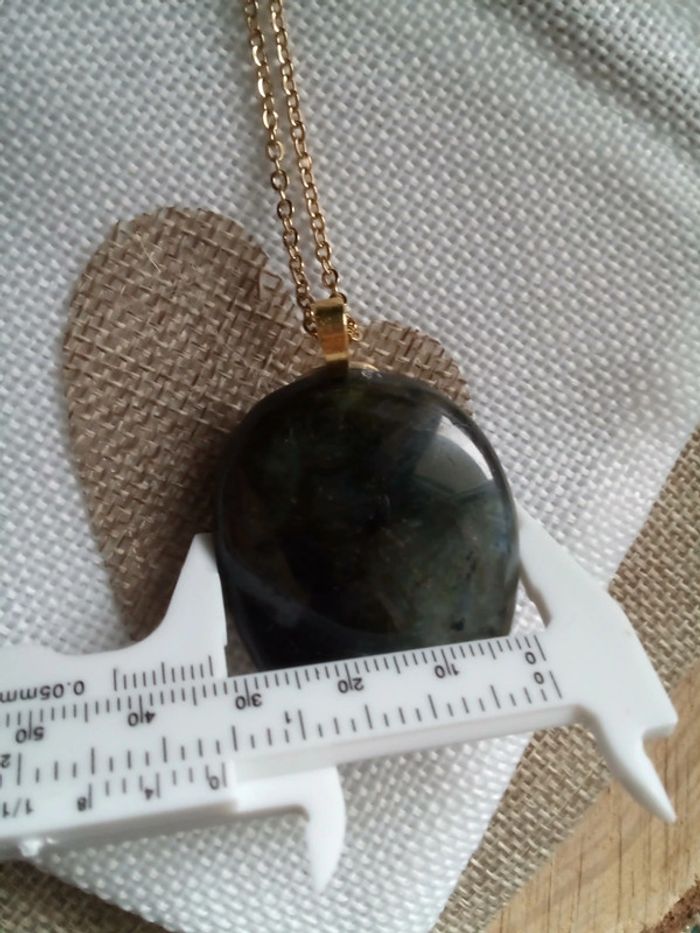Collier labradorite naturelle - photo numéro 3