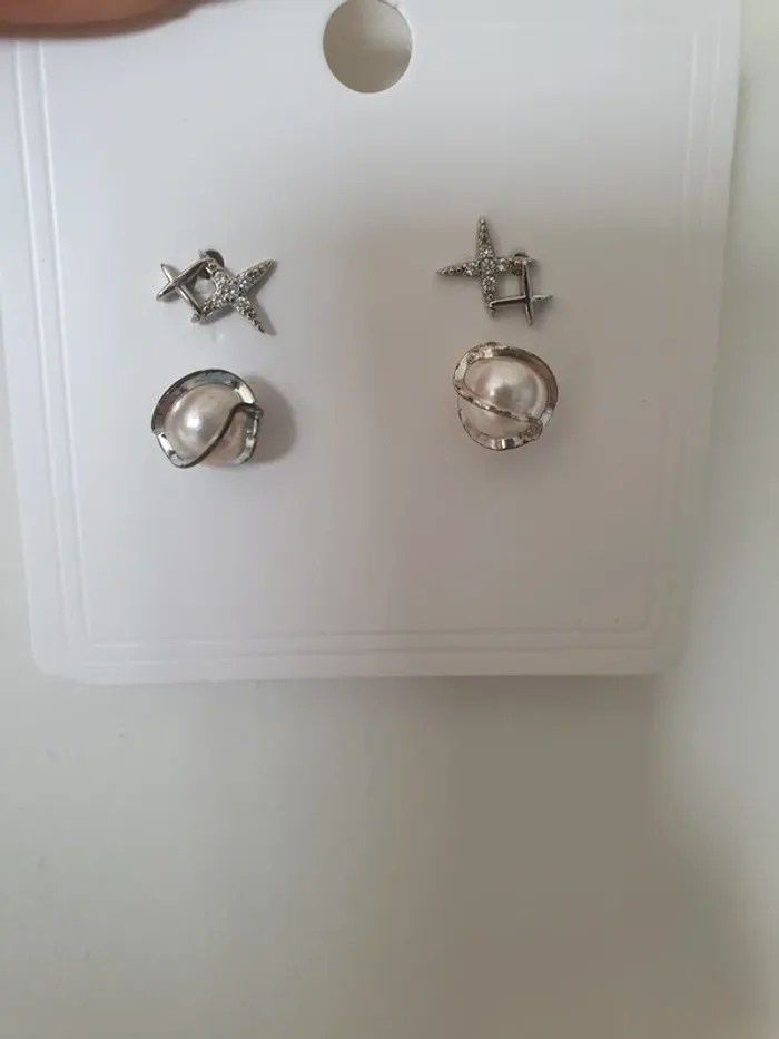 Lot de boucles d'oreilles - photo numéro 2