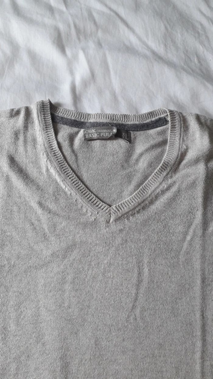 Pull col V owk - photo numéro 2