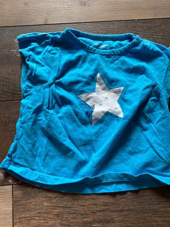T-shirt bleu étoile vertbaudet 3ans