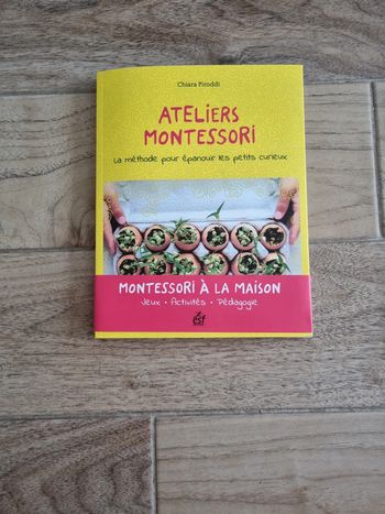 Livre ateliers montessori