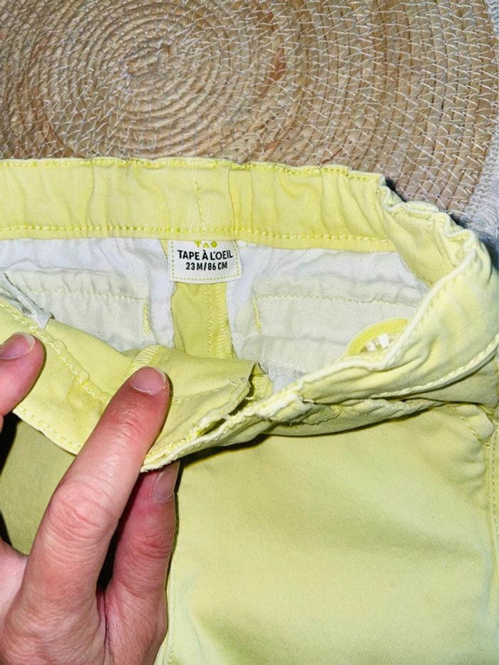 Pantalon tape à l’œil 23 mois (86cm) - photo numéro 3