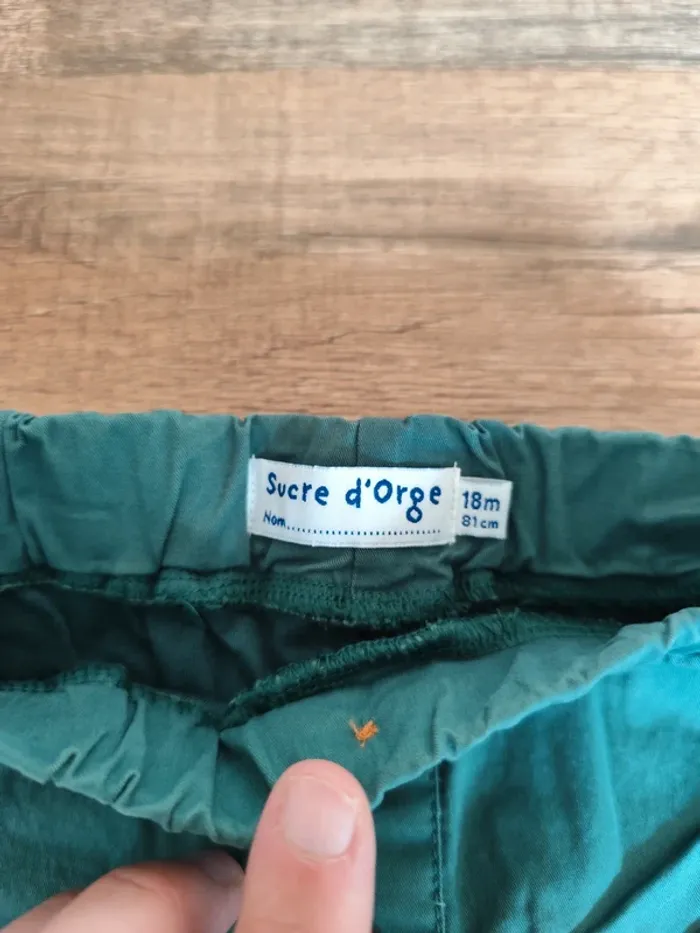 Pantalon Vert 18 mois - photo numéro 2
