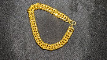 Bracelet homme maille doré jamais porté