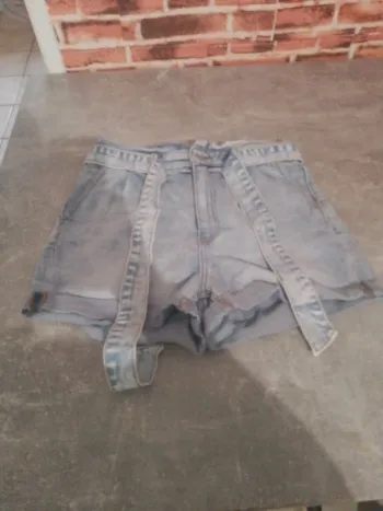 Short en jean