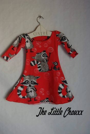Magnifique robe cousue main 18 mois