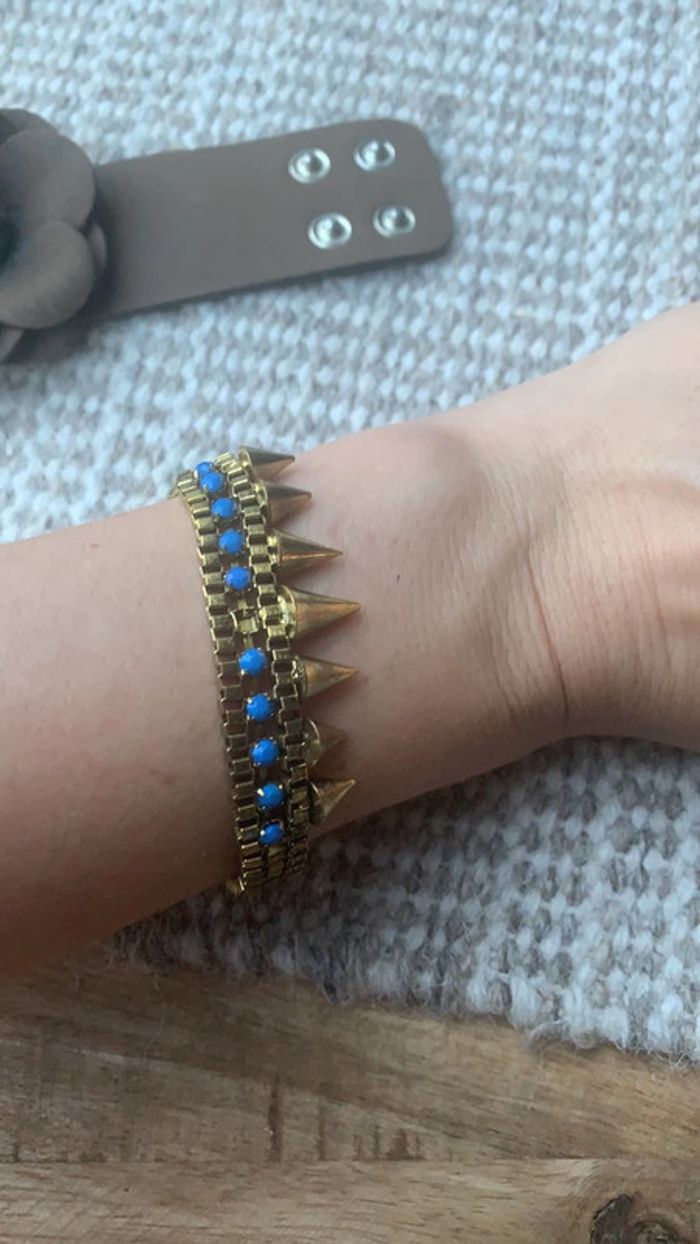 Lot de 4 bracelet thème marron beige adulte - photo numéro 10