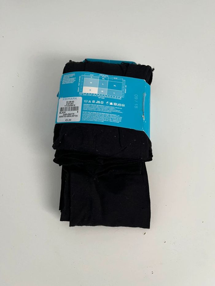 3 Pairs Collants Noirs Neuves Taille S - photo numéro 3