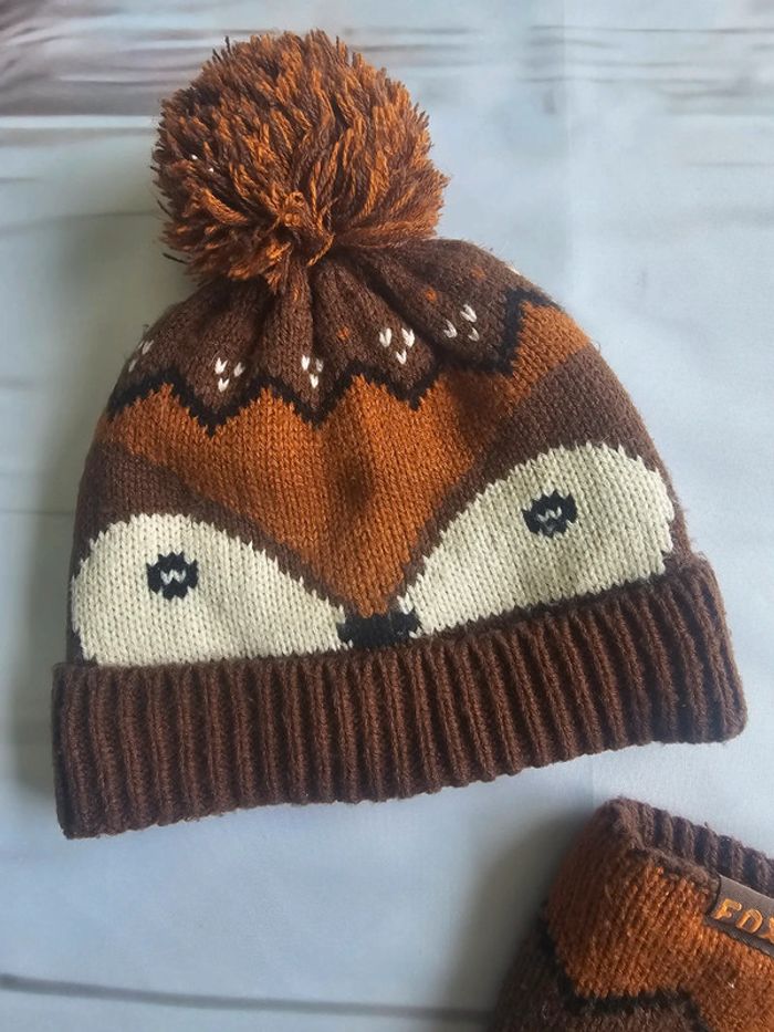Ensemble bonnet + snood 2/3 ans - photo numéro 3