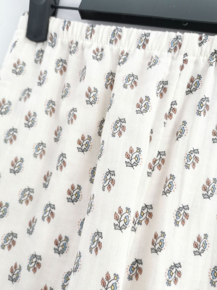 Ensemble débardeur et short fleuri en coton H&M 9/10 Ans - photo numéro 8