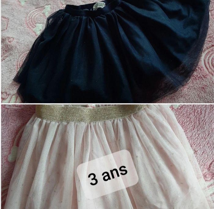 2 jupe froufrou 3 ans