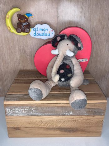 MR199 doudou éléphant 🐘 moulin Roty