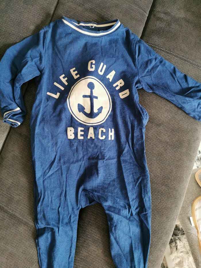Babygro bleu marine Kiabi - photo numéro 2