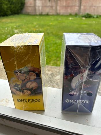 1x DP09 et 1x DP10 one piece tcg