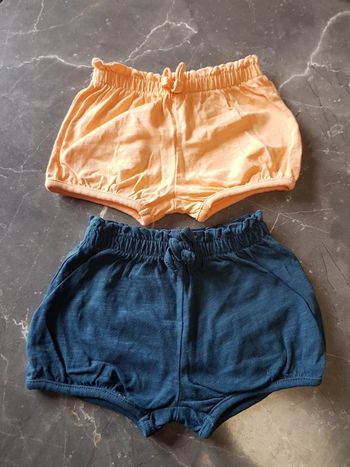 Lot shorts 3 mois