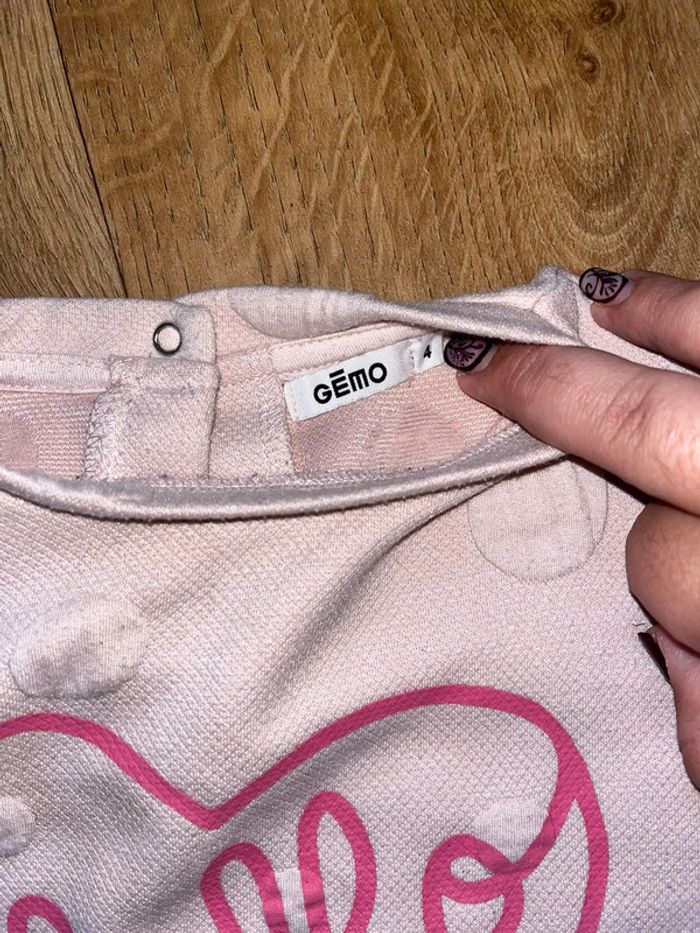 Pull cœur hello - photo numéro 3