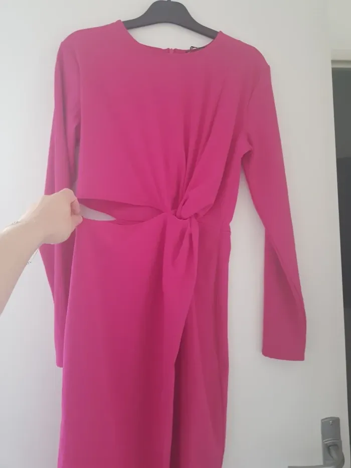 Robe rose Zara - photo numéro 2