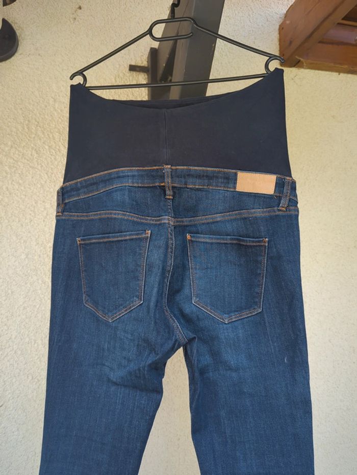 Jean skinny taille haute maternité - photo numéro 3