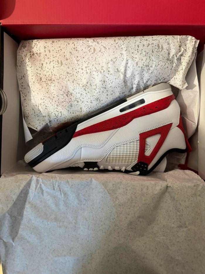 Air Jordan 4 Retro Red Cement Taille 42